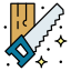 Carpentry works icon